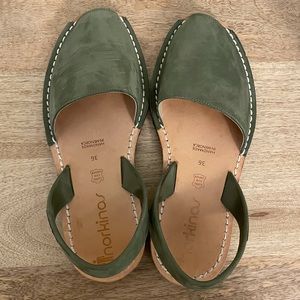 Norkinas Green Shoes